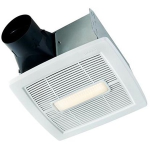 NAEN80BL InVent With Light Bathroom Fan - White NAEN80BL InVent With Light Bathroom Fan - White
