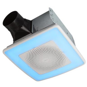 NAERN110RGBL ChromaComfort With Light Bathroom Fan - White NAERN110RGBL ChromaComfort With Light Bathroom Fan - White