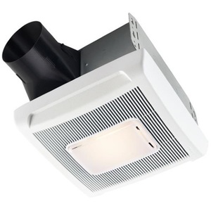NAN110L InVent With Light Bathroom Fan - White NAN110L InVent With Light Bathroom Fan - White