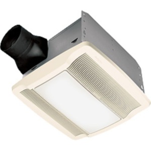 NQTREN110FLT Ultra Silent With Light Bathroom Fan - White NQTREN110FLT Ultra Silent With Light Bathroom Fan - White