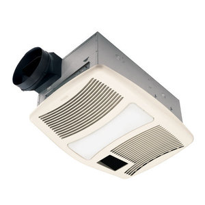 NQTXN110HL With Light Bathroom Fan - White NQTXN110HL With Light Bathroom Fan - White