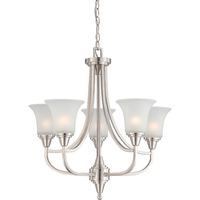 Mid Sized Chandelier 24-1/4" Width Mid Sized Chandelier 24-1/4" Width