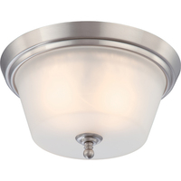 Flush Mount Ceiling Light 13" Width