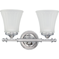 Bathroom Lighting (2 Bulbs) 13-1/2" Width Bathroom Lighting (2 Bulbs) 13-1/2" Width