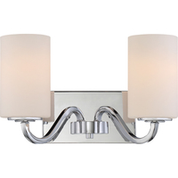 Bathroom Lighting (2 Bulbs) 14" Width