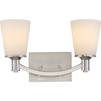 Bathroom Lighting (2 Bulbs) 16" Width Bathroom Lighting (2 Bulbs) 16" Width