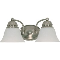 Bathroom Lighting (2 Bulbs) 14-4/5" Width Bathroom Lighting (2 Bulbs) 14-4/5" Width