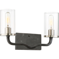 Bathroom Lighting (2 Bulbs) 16" Width Bathroom Lighting (2 Bulbs) 16" Width