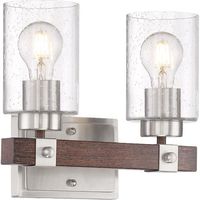 Bathroom Lighting (2 Bulbs) 11-1/2" Width