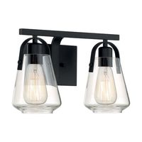 Bathroom Lighting (2 Bulbs) 14-1/8" Width