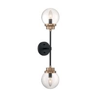 Bathroom Lighting (2 Bulbs) 5-7/8" Width