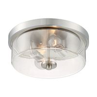 Flush Mount Ceiling Light 12-7/8" Width