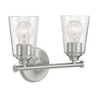Bathroom Lighting (2 Bulbs) 12" Width