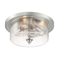 Flush Mount Ceiling Light 15" Width