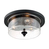 Flush Mount Ceiling Light 15" Width