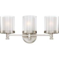 Bathroom Lighting (3 bulbs) 21-3/4" Width Bathroom Lighting (3 bulbs) 21-3/4" Width