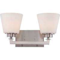 Bathroom Lighting (2 Bulbs) 15" Width Bathroom Lighting (2 Bulbs) 15" Width