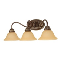 Bathroom Lighting (3 bulbs) 25-1/2" Width Bathroom Lighting (3 bulbs) 25-1/2" Width