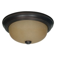 Flush Mount Ceiling Light 11-3/8" Width