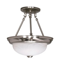Semi Flush Mount 11-3/8" Width Semi Flush Mount 11-3/8" Width