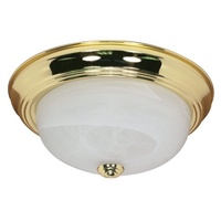 Flush Mount Ceiling Light 11-3/8" Width