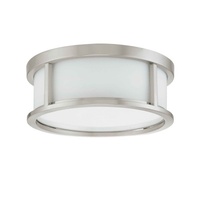 Flush Mount Ceiling Light 13-1/8" Width