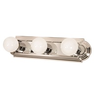Bathroom Lighting (3 bulbs) 18" Width Bathroom Lighting (3 bulbs) 18" Width
