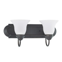 Bathroom Lighting (2 Bulbs) 18" Width Bathroom Lighting (2 Bulbs) 18" Width