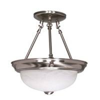 Semi Flush Mount 11-3/8" Width Semi Flush Mount 11-3/8" Width