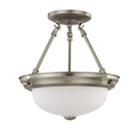 Semi Flush Mount 11-3/8" Width Semi Flush Mount 11-3/8" Width