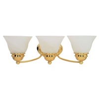 Bathroom Lighting (3 bulbs) 20-1/2" Width Bathroom Lighting (3 bulbs) 20-1/2" Width