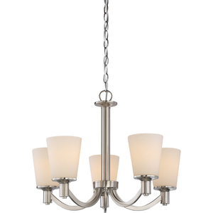 N605825 Laguna Mini Chandelier - Brushed Nickel N605825 Laguna Mini Chandelier - Brushed Nickel