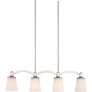 N605875 Laguna Linear Pendant Pendant Light - Brushed Nickel N605875 Laguna Linear Pendant Pendant Light - Brushed Nickel
