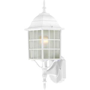 N604901 Adams Entrance Outdoor Wall Light - White N604901 Adams Entrance Outdoor Wall Light - White