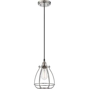 N605401 Vintage Mini-Pendant Pendant Light - Polished Nickel N605401 Vintage Mini-Pendant Pendant Light - Polished Nickel