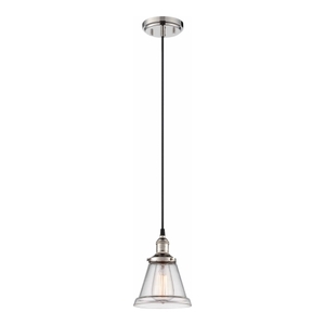 N605402 Vintage Mini-Pendant Pendant Light - Polished Nickel N605402 Vintage Mini-Pendant Pendant Light - Polished Nickel