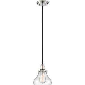 N605403 Vintage Mini-Pendant Pendant Light - Polished Nickel N605403 Vintage Mini-Pendant Pendant Light - Polished Nickel