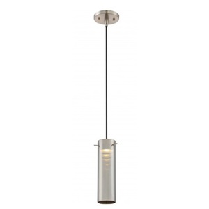 N62954 Pulse Down Light Pendant Light - Brushed Nickel / Mirror N62954 Pulse Down Light Pendant Light - Brushed Nickel / Mirror
