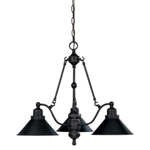N601701 Bridgeview Mini Chandelier - Mission Dust Bronze N601701 Bridgeview Mini Chandelier - Mission Dust Bronze