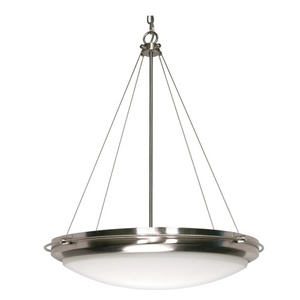 N60610 Polaris Up Light Pendant Light - Brushed Nickel N60610 Polaris Up Light Pendant Light - Brushed Nickel