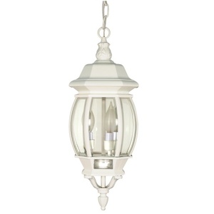 N60894 Central Park Hanging Hanging Lantern - White N60894 Central Park Hanging Hanging Lantern - White