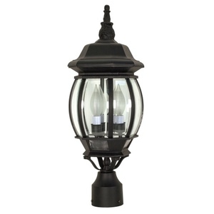 N60899 Central Park Post Light Post Lights - Textured Black N60899 Central Park Post Light Post Lights - Textured Black