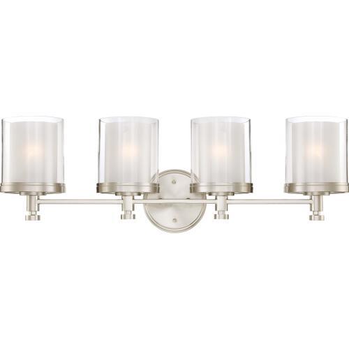Nuvo Lighting Replacement Parts Tyres2c N604644 Decker 4 Or More Bulb Bathroom Lighting Brushed Nickel At