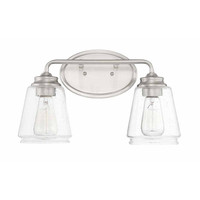 Bathroom Lighting (2 Bulbs) 15-1/4" Width Bathroom Lighting (2 Bulbs) 15-1/4" Width