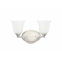 Bathroom Lighting (2 Bulbs) 16" Width Bathroom Lighting (2 Bulbs) 16" Width