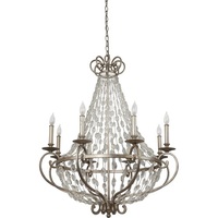 Mid Sized Chandelier 30-7/8" Width Mid Sized Chandelier 30-7/8" Width