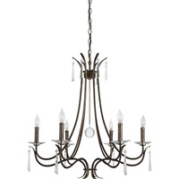 Mid Sized Chandelier 28-1/4" Width Mid Sized Chandelier 28-1/4" Width