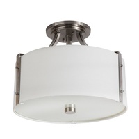 Semi Flush Mount 14-7/8" Width Semi Flush Mount 14-7/8" Width