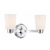 Bathroom Lighting (2 Bulbs) 16-1/8" Width Bathroom Lighting (2 Bulbs) 16-1/8" Width