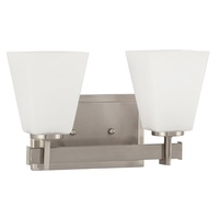 Bathroom Lighting (2 Bulbs) 12-7/8" Width Bathroom Lighting (2 Bulbs) 12-7/8" Width